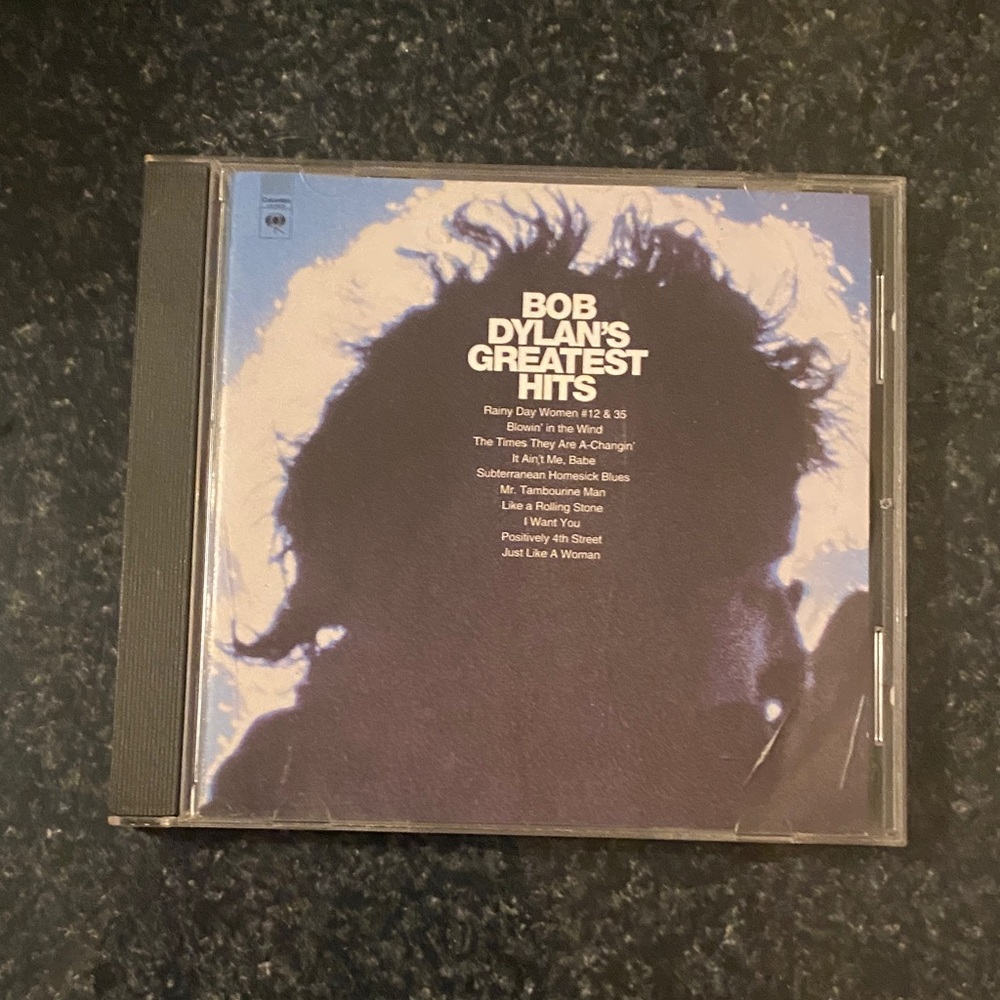 Bob Dylan's Greatest Hits CD from 1999